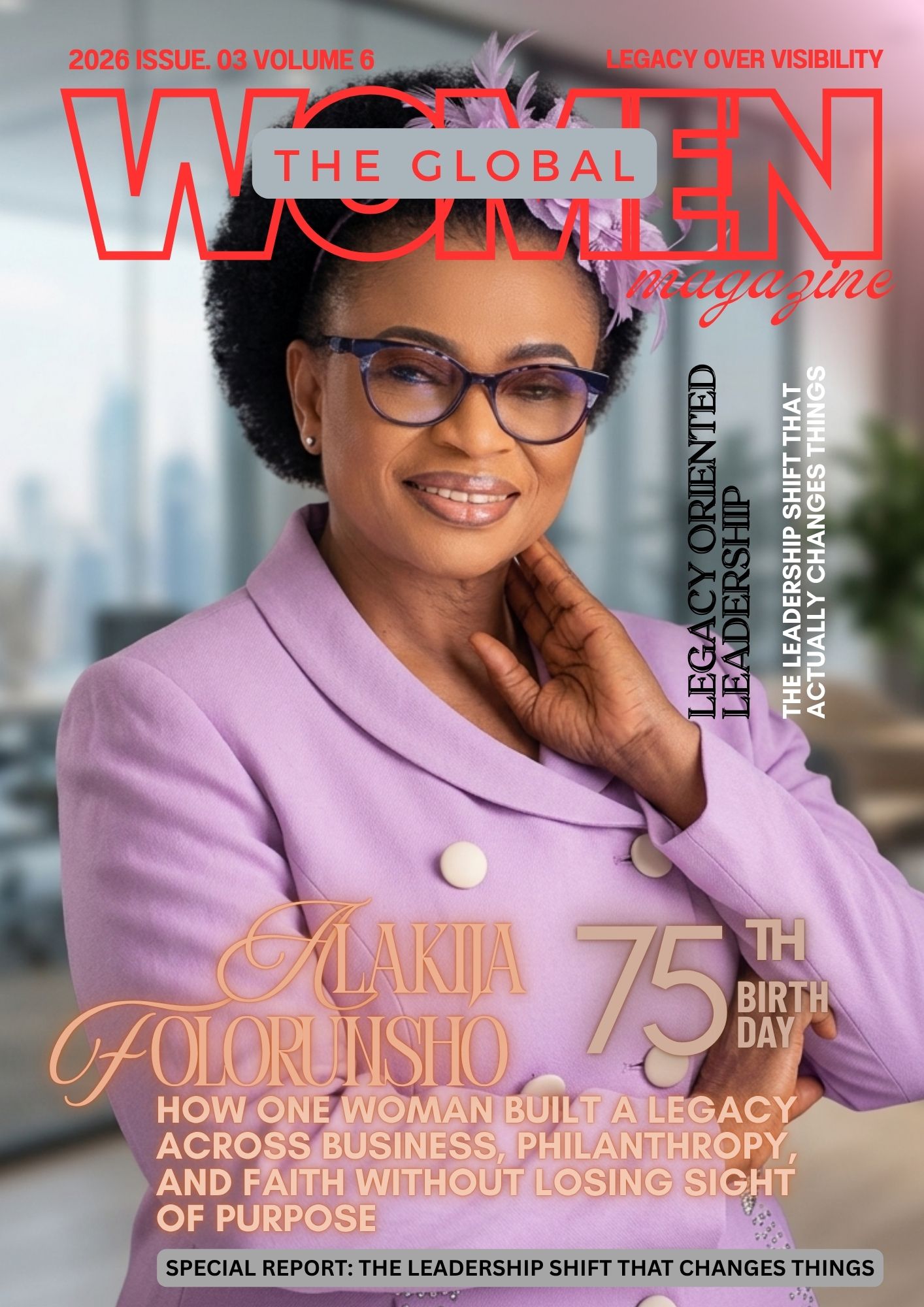 The Global Women of Choice Magazine - Folorunsho Alakiga